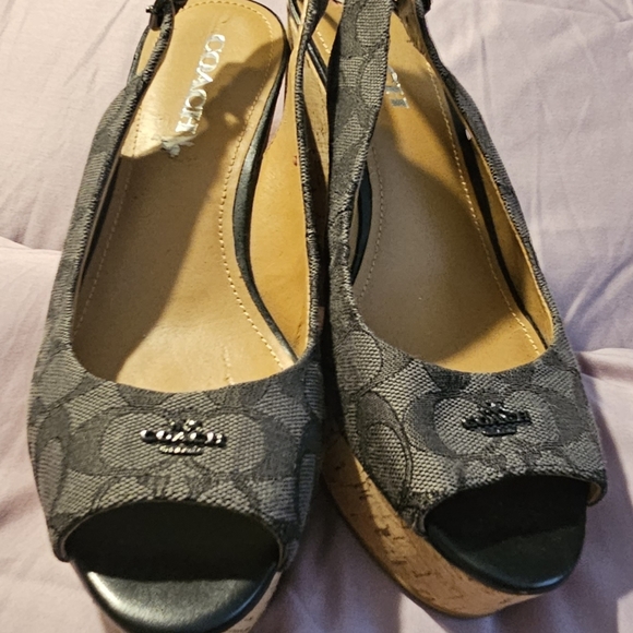 Coach Wedges - Picture 2 of 4